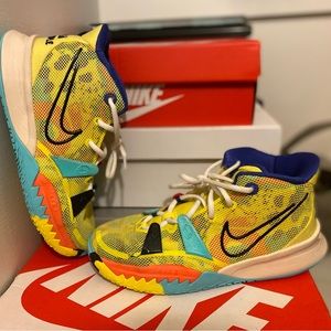 Nike and under armor basketball shoes, all size 6.5.